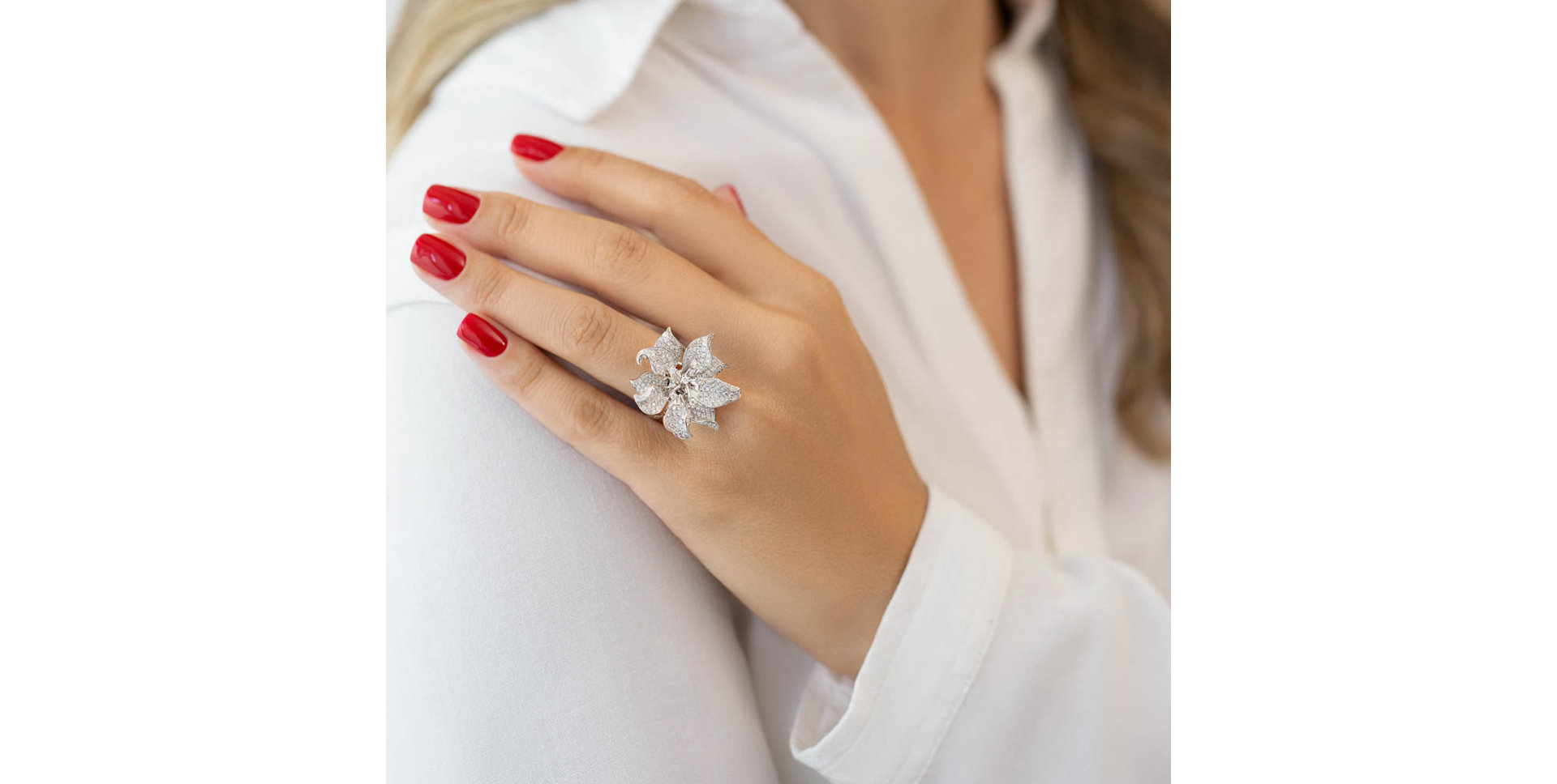 Prsteň s diamantmi Tropicalia