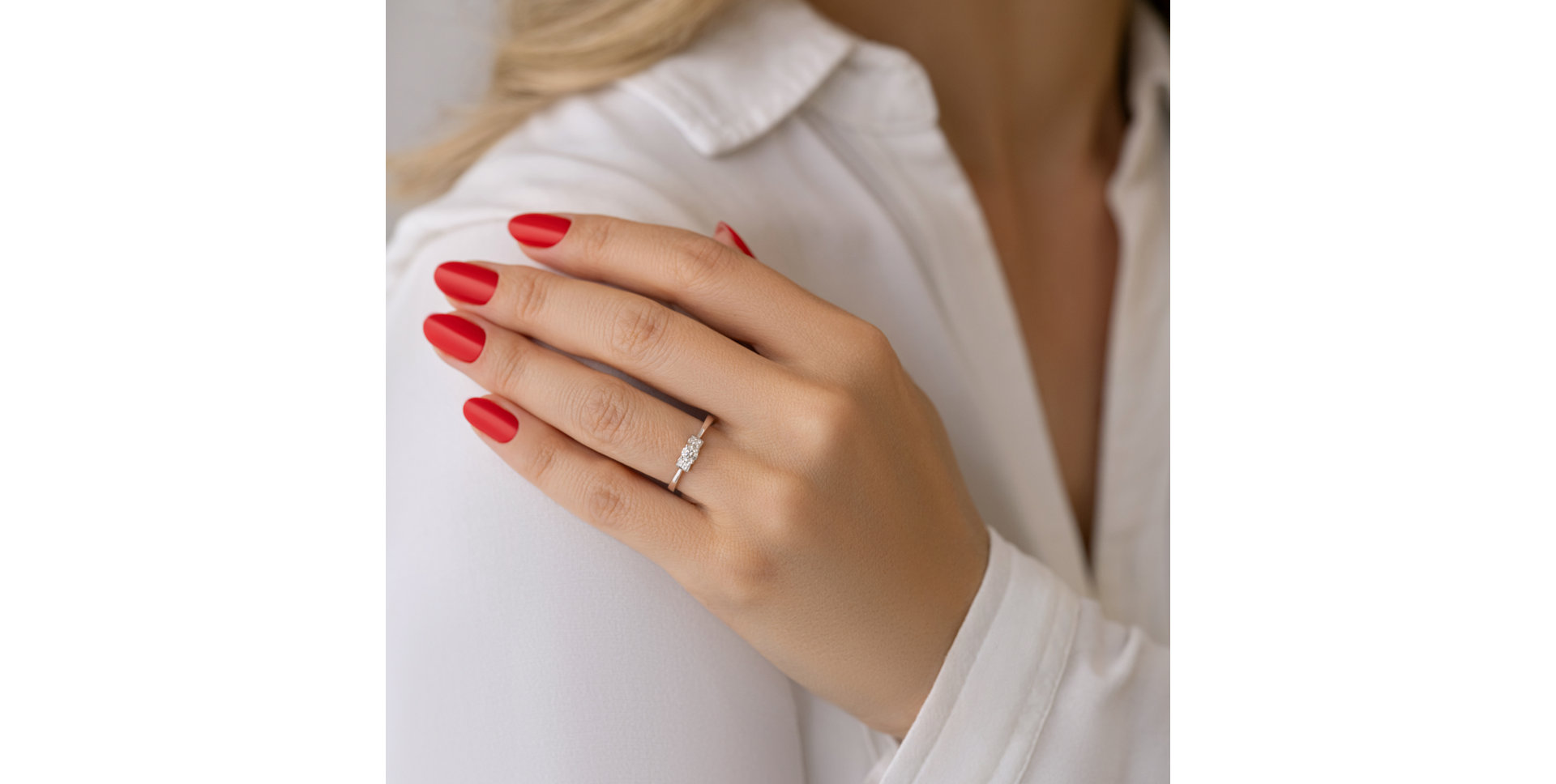 Prsteň s diamantmi Precision Love