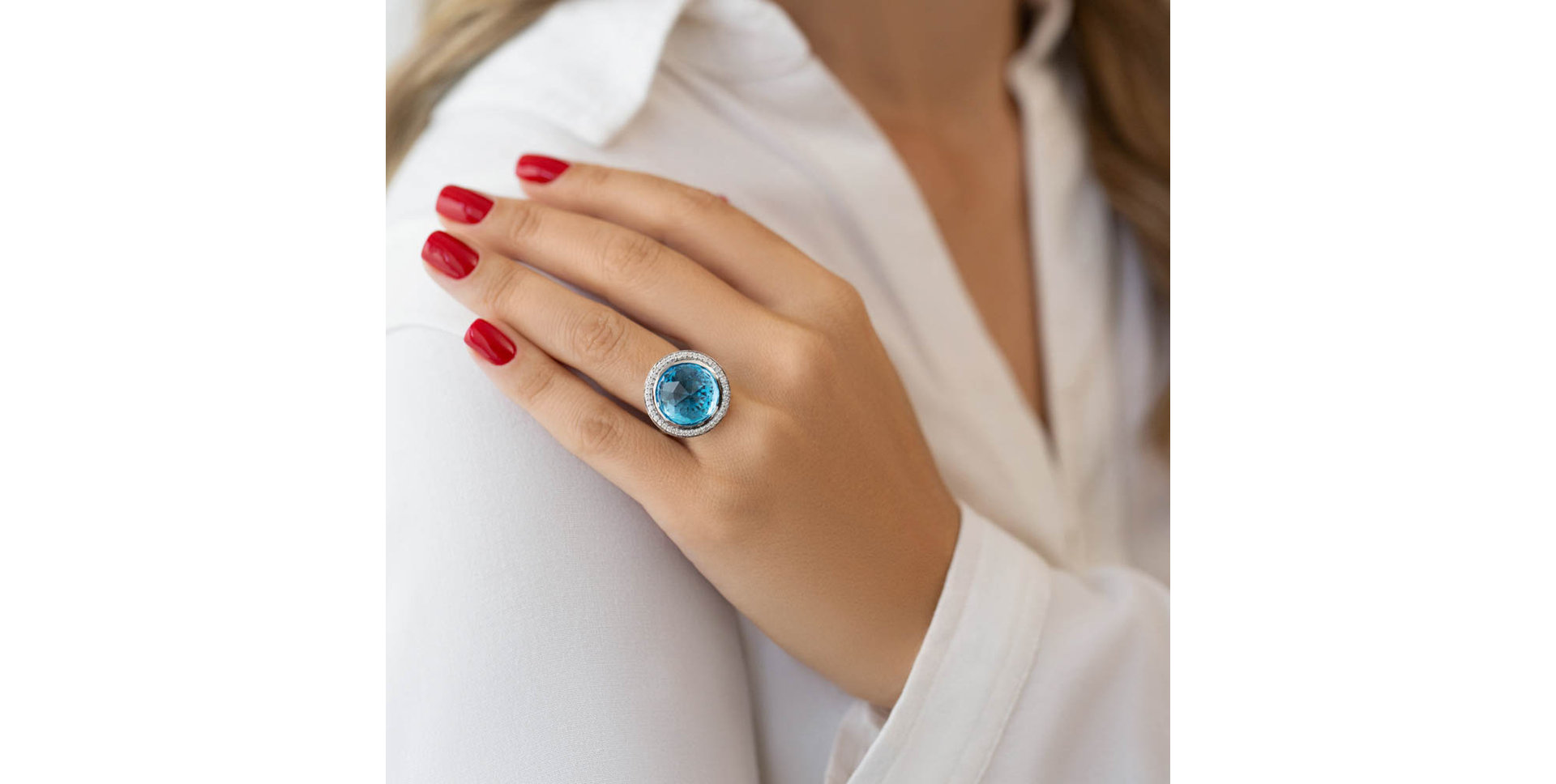 Prsteň s ametystom a diamantmi Astral Eminence