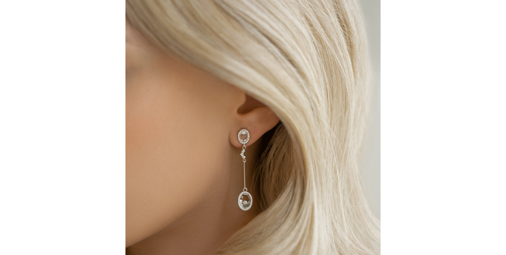 Náušnice s diamantmi Jenelle