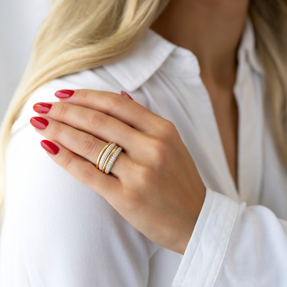 Prsteň s diamantmi Treasured Glow