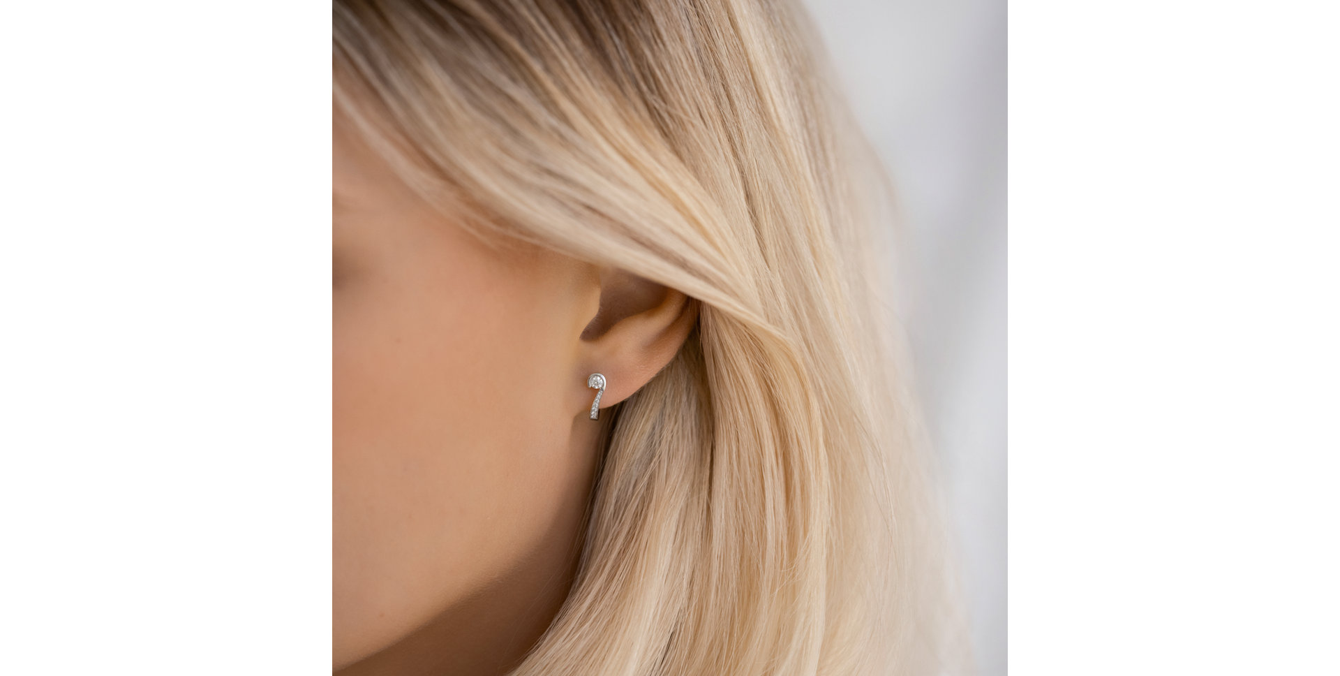 Náušnice s diamantmi Cosmic Cadence