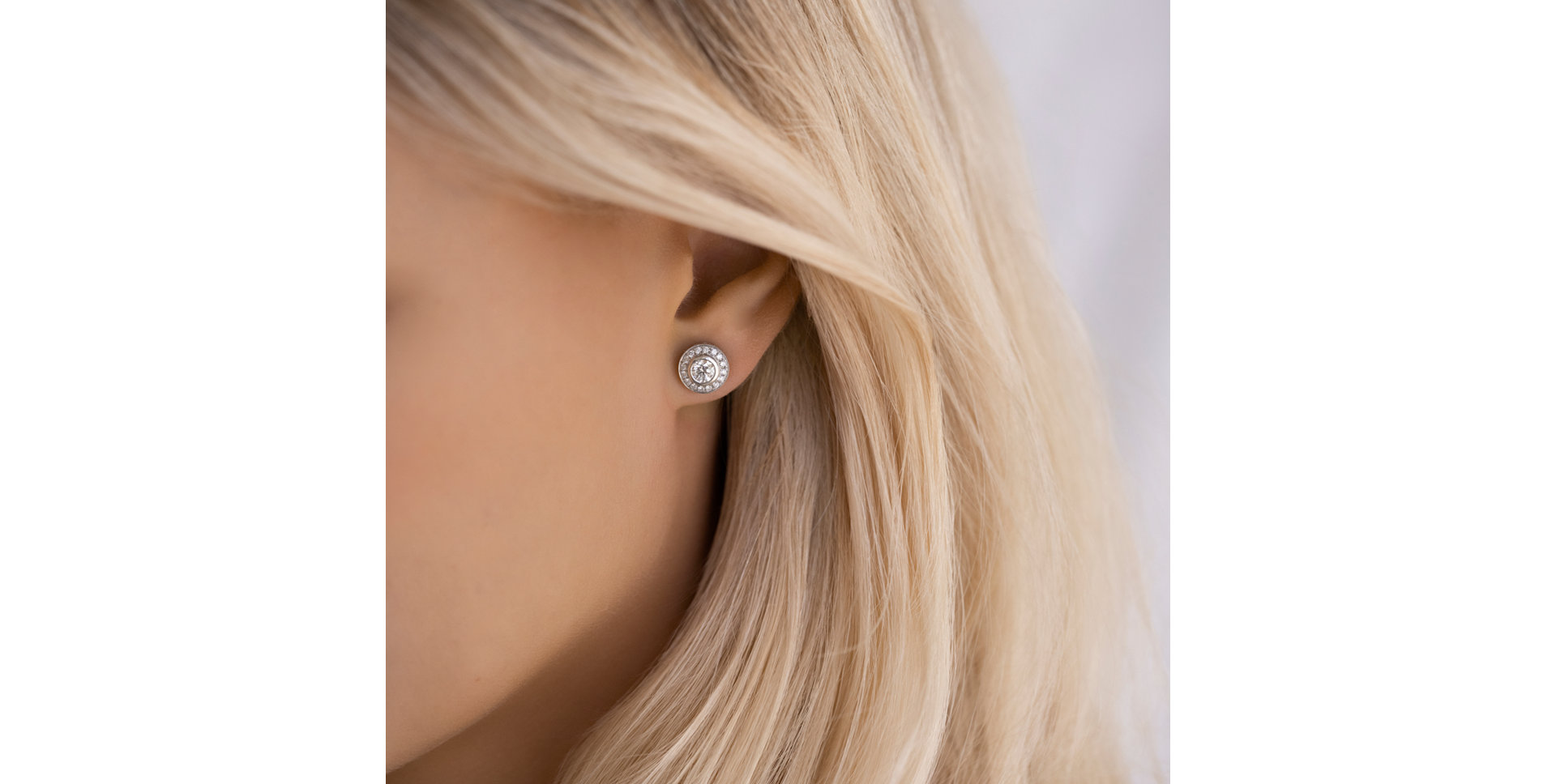 Náušnice s diamantmi Luisa