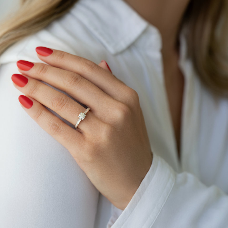 Prsteň s diamantmi Dream Miracle