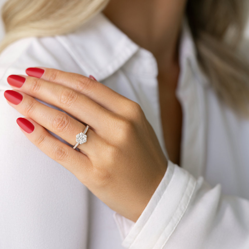 Prsteň s diamantmi Mysterius Brilliance