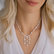Náhrdelník s diamantmi charming morning dew4