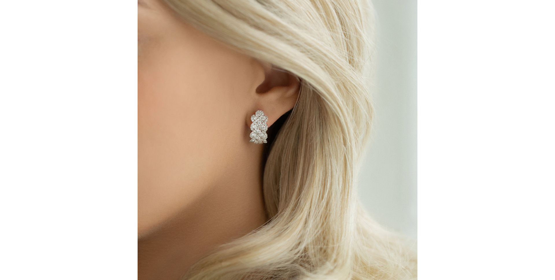 Náušnice s diamantmi Luxury Shapes