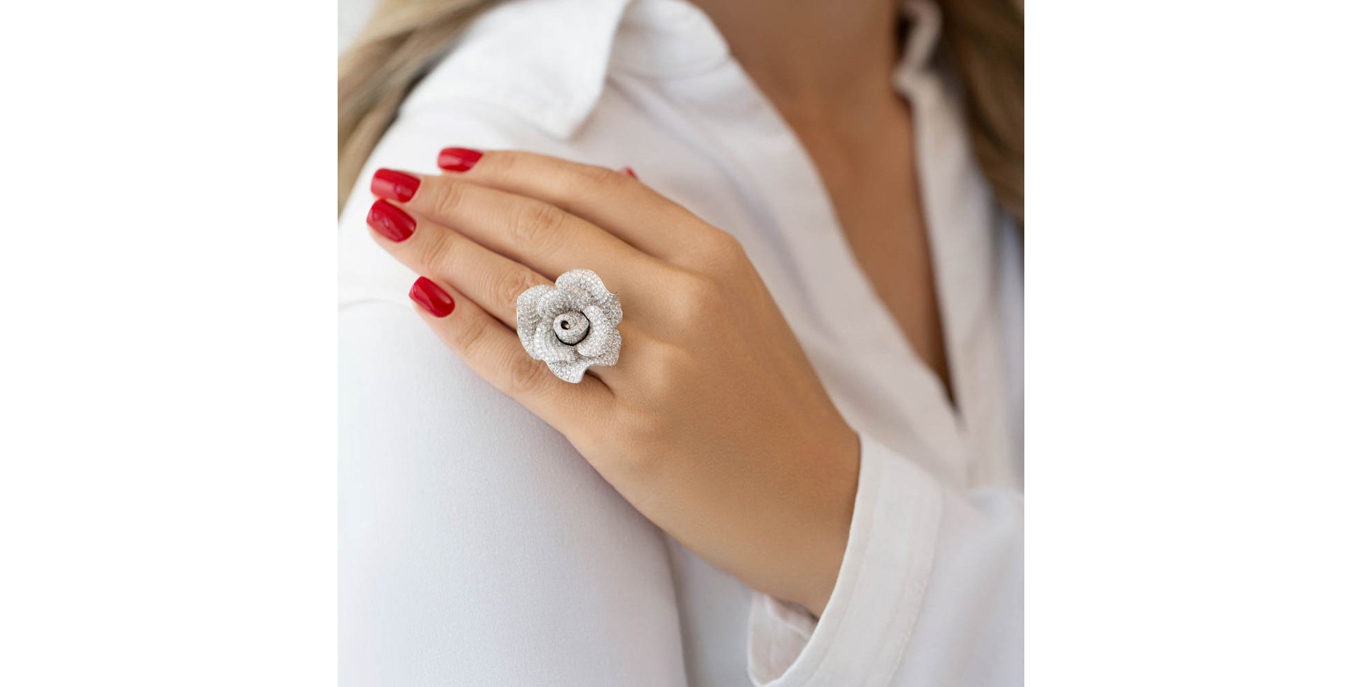 Prsteň s diamantmi Vendela