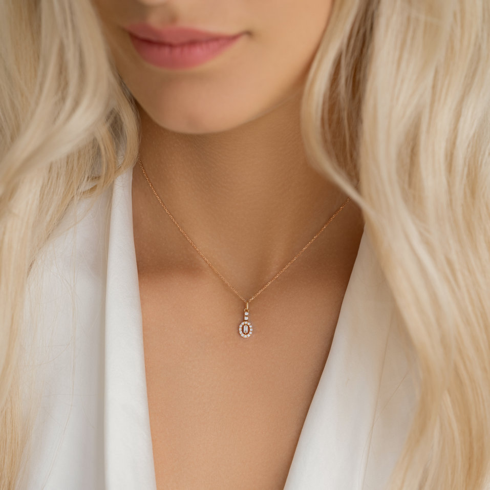 Přívěsok s diamantmi Ethereal Youth