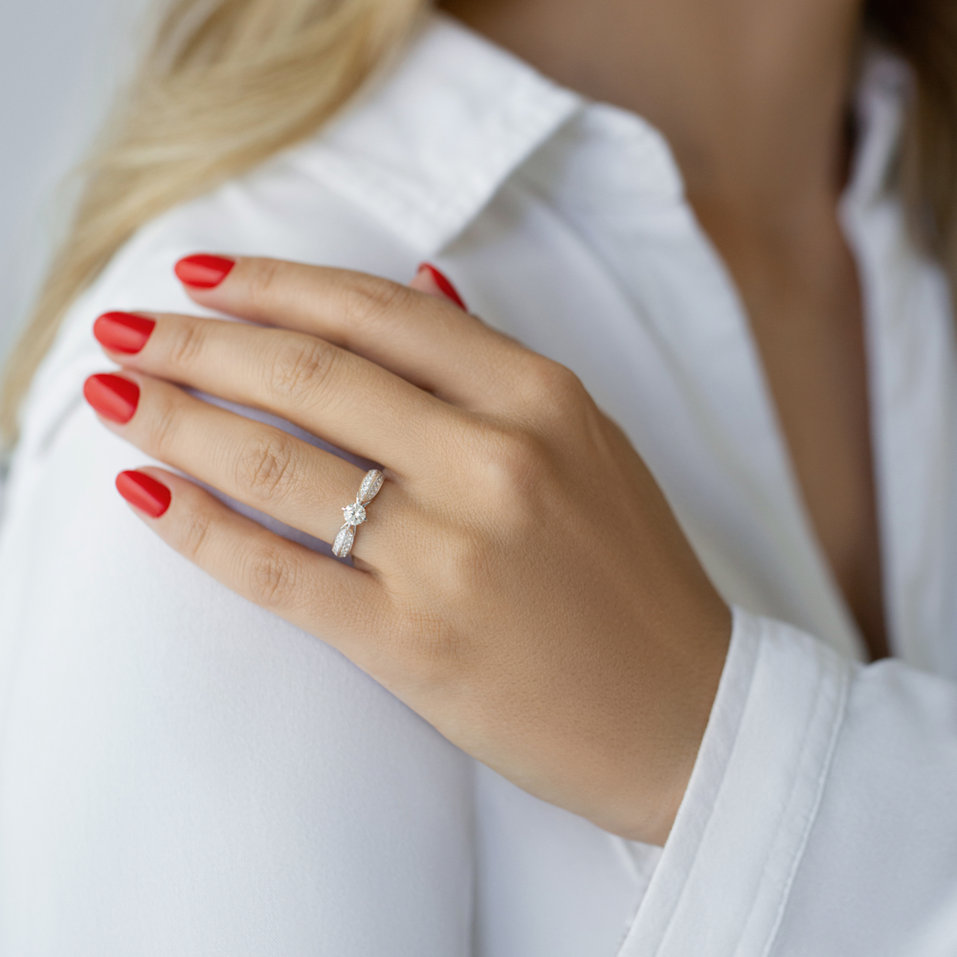 Prsteň s diamantmi Fairy Crunchie