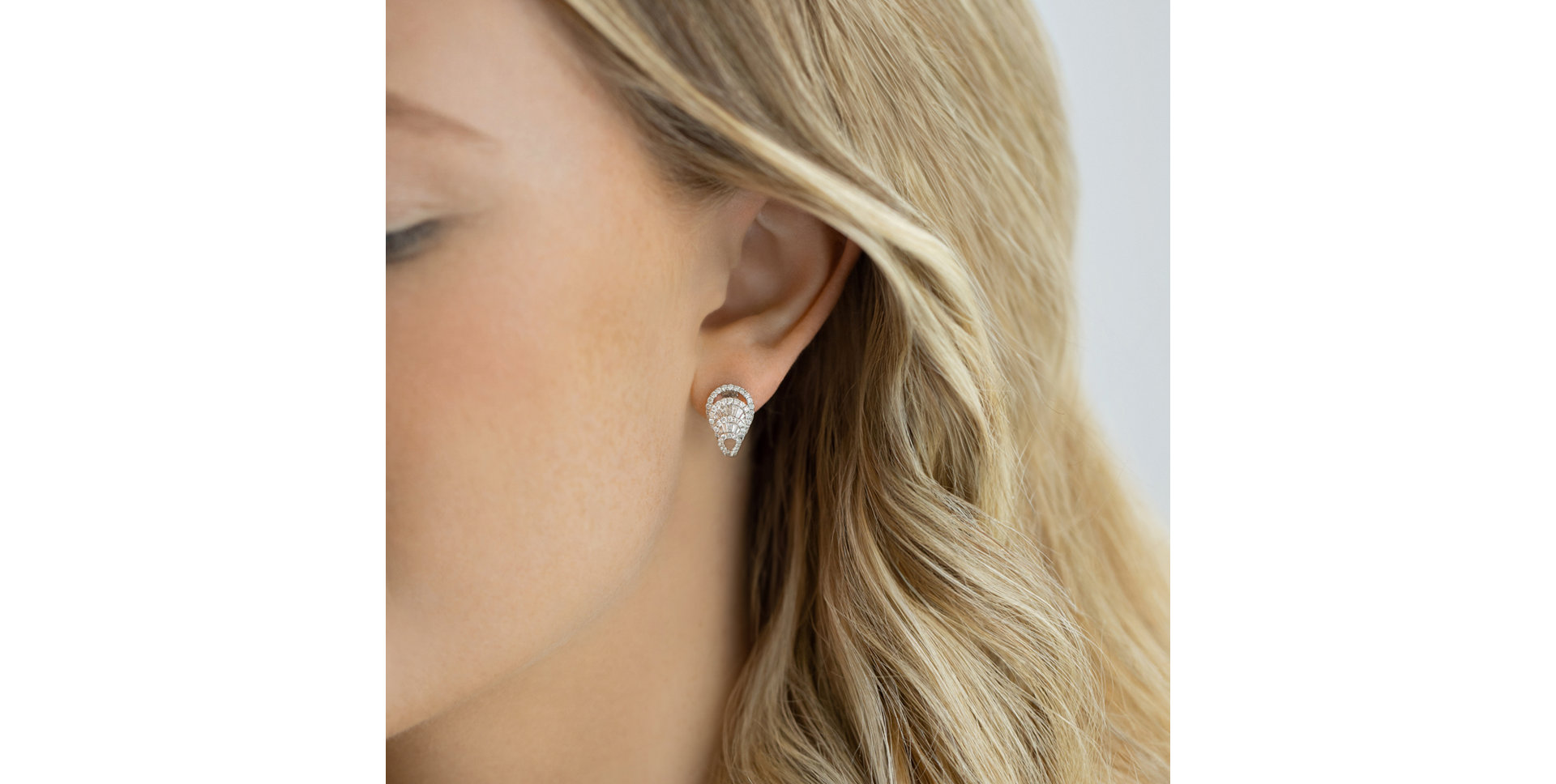 Náušnice s diamantmi Coniah