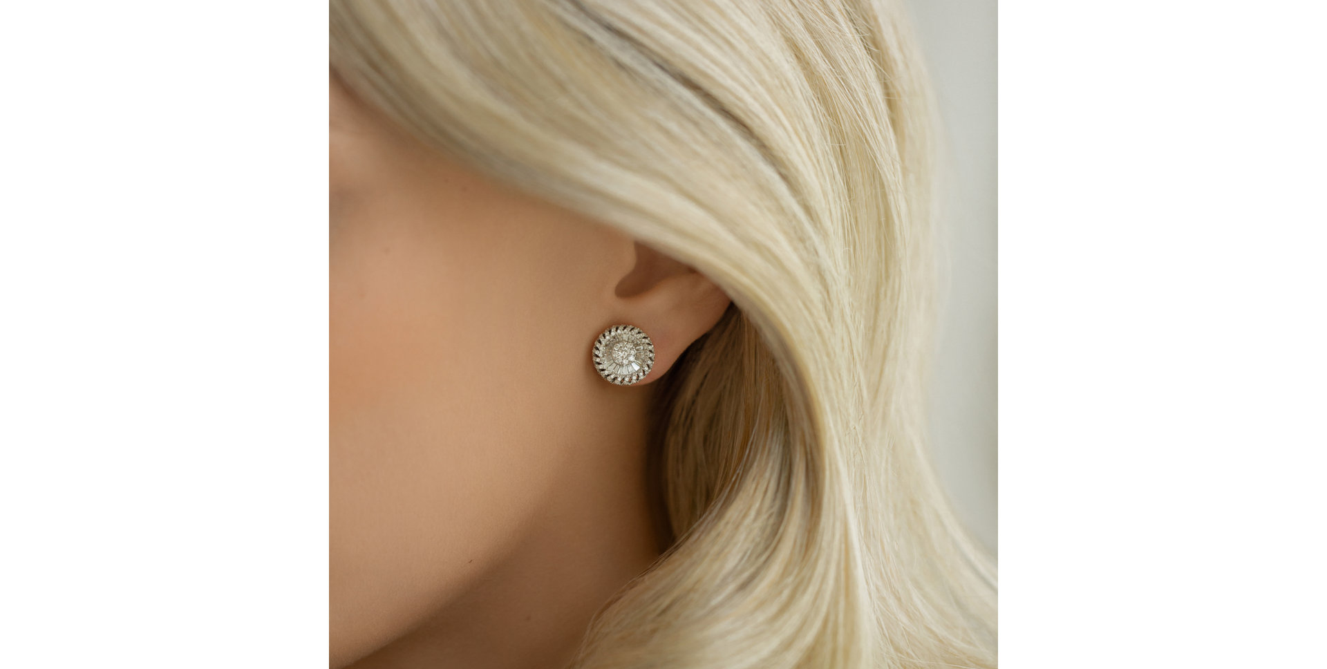 Náušnice s diamantmi Calliope