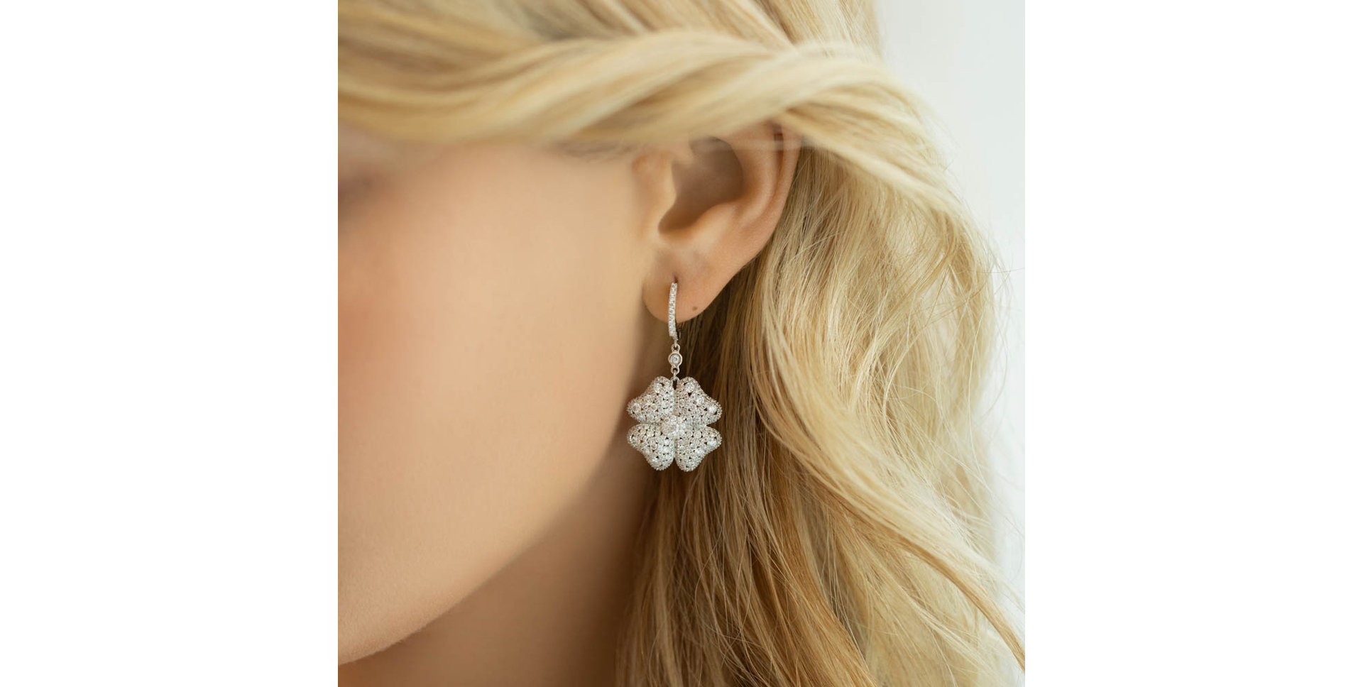 Náušnice s diamantmi Micah