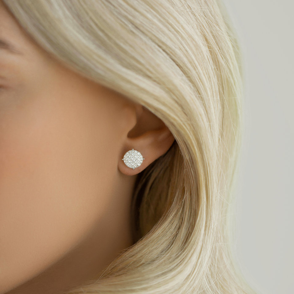 Náušnice s diamantmi Magdalena