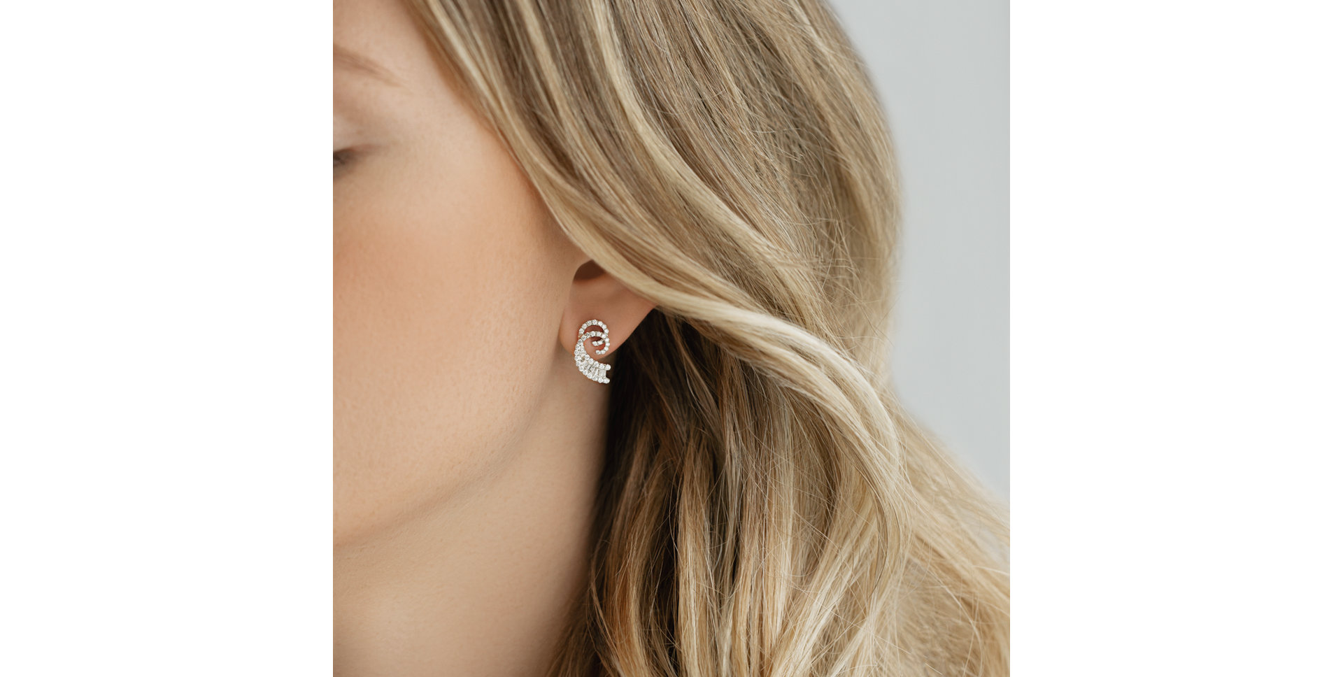 Náušnice s diamantmi Jonty