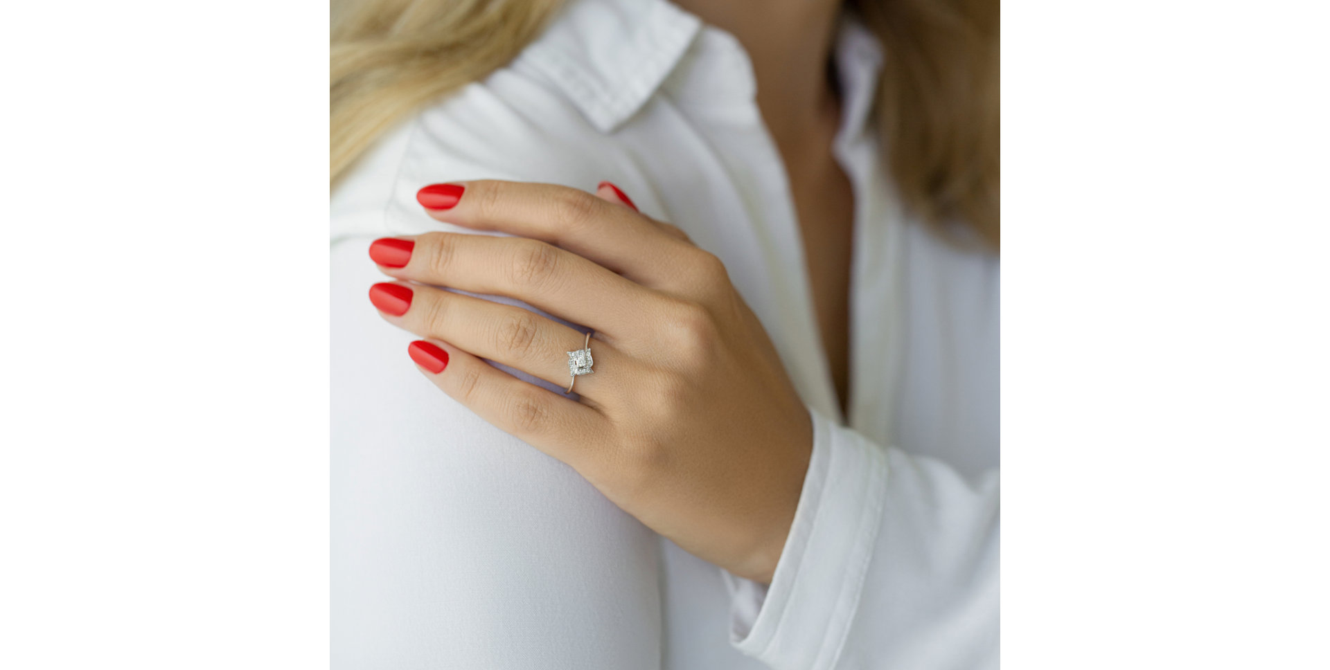 Prsteň s diamantmi Ellis