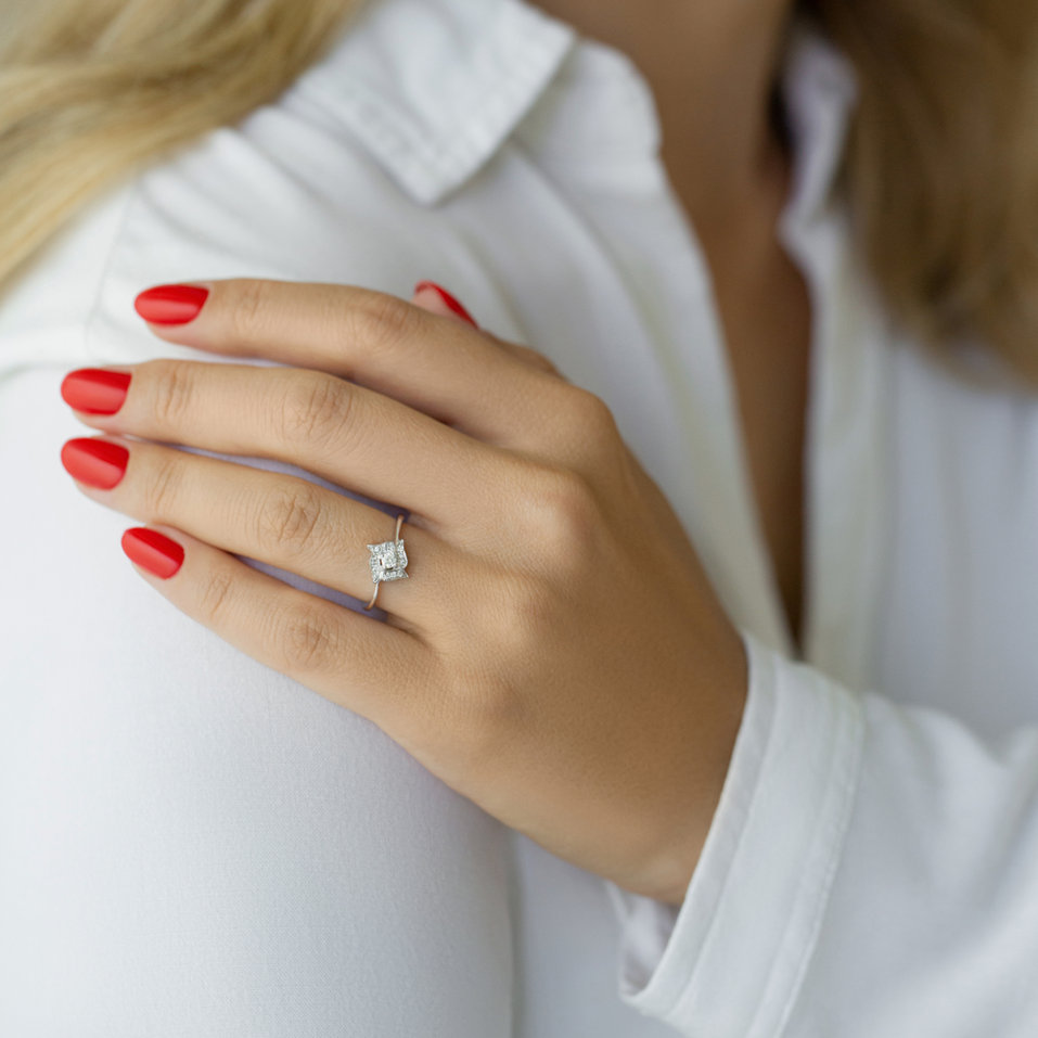 Prsteň s diamantmi Ellis