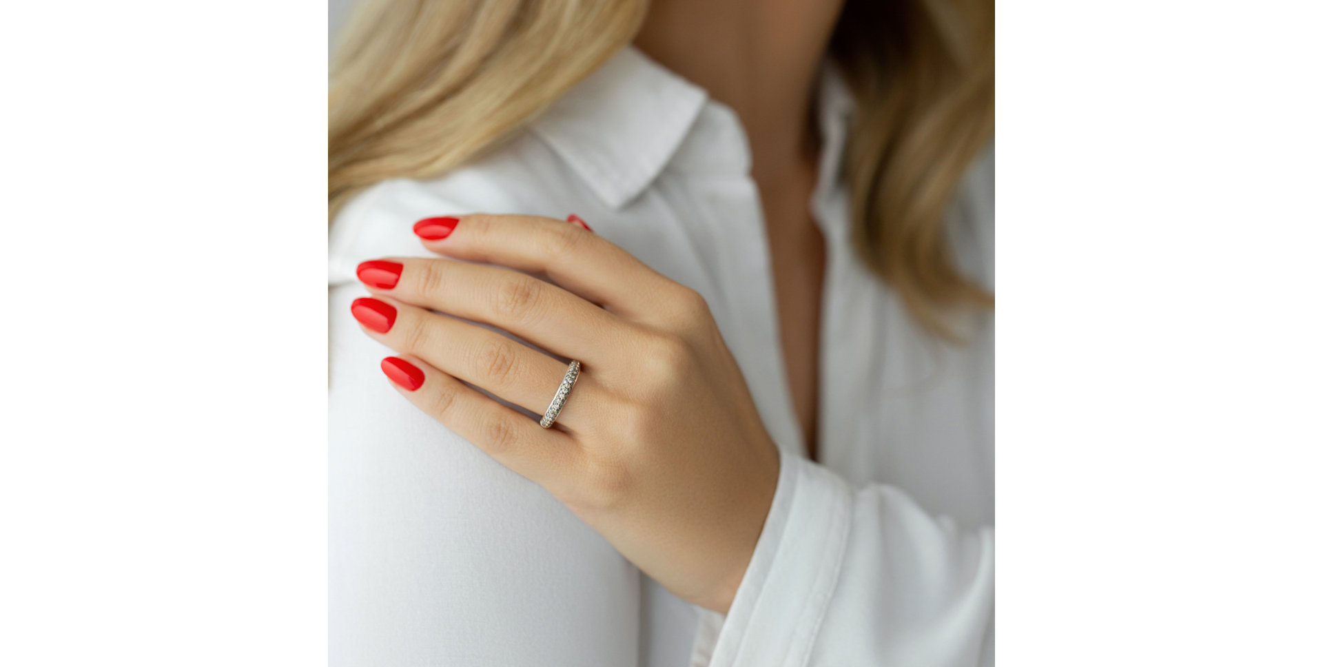 Prsteň s hnedými diamantmi Luxury Heaven