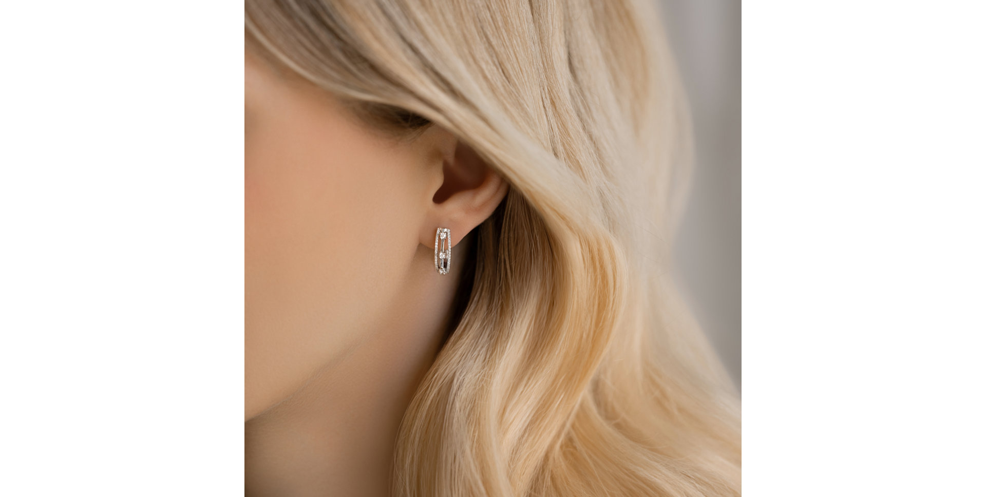 Náušnice s diamantmi Herluin