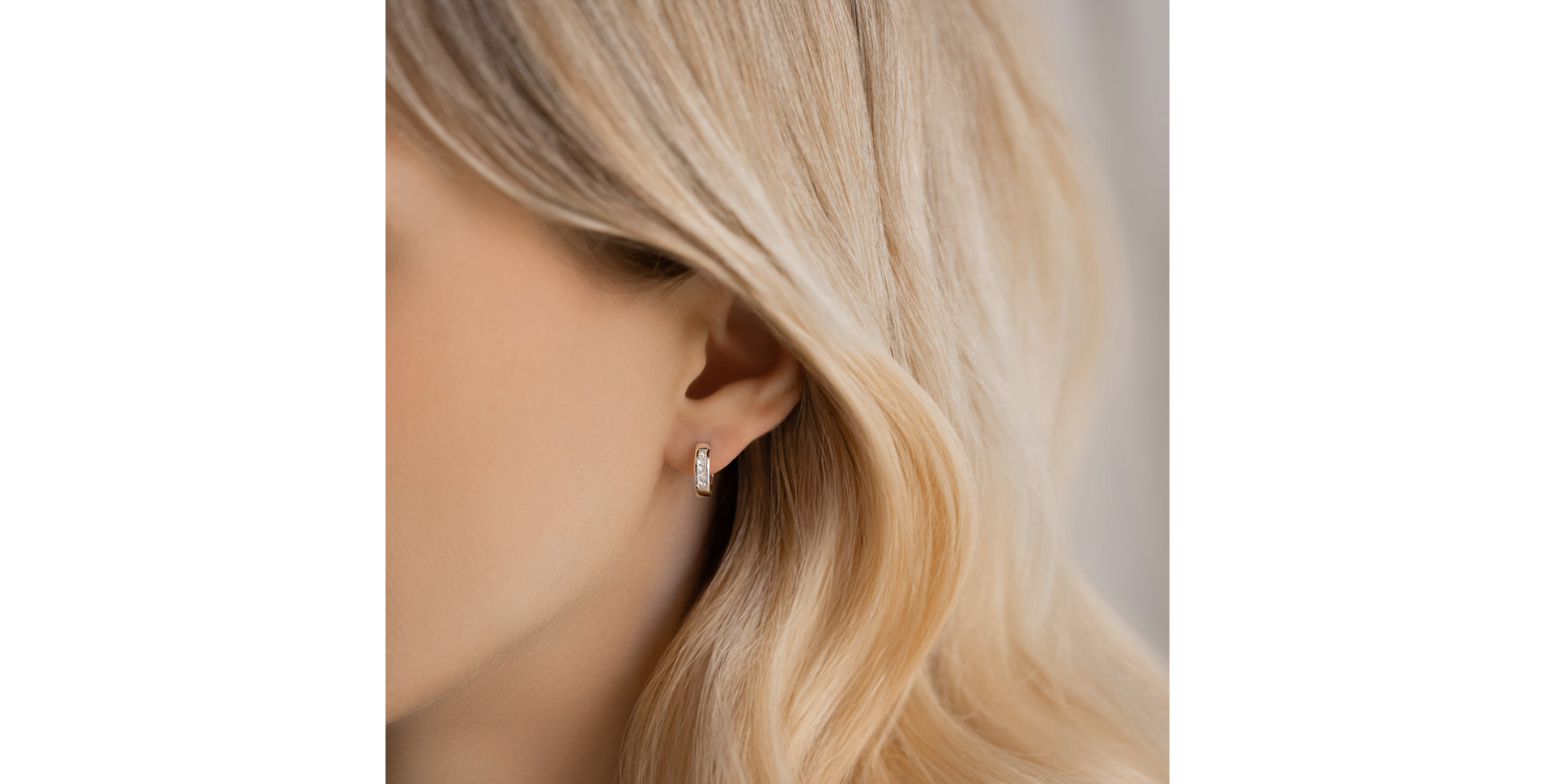 Náušnice s diamantmi Withouth Flaws