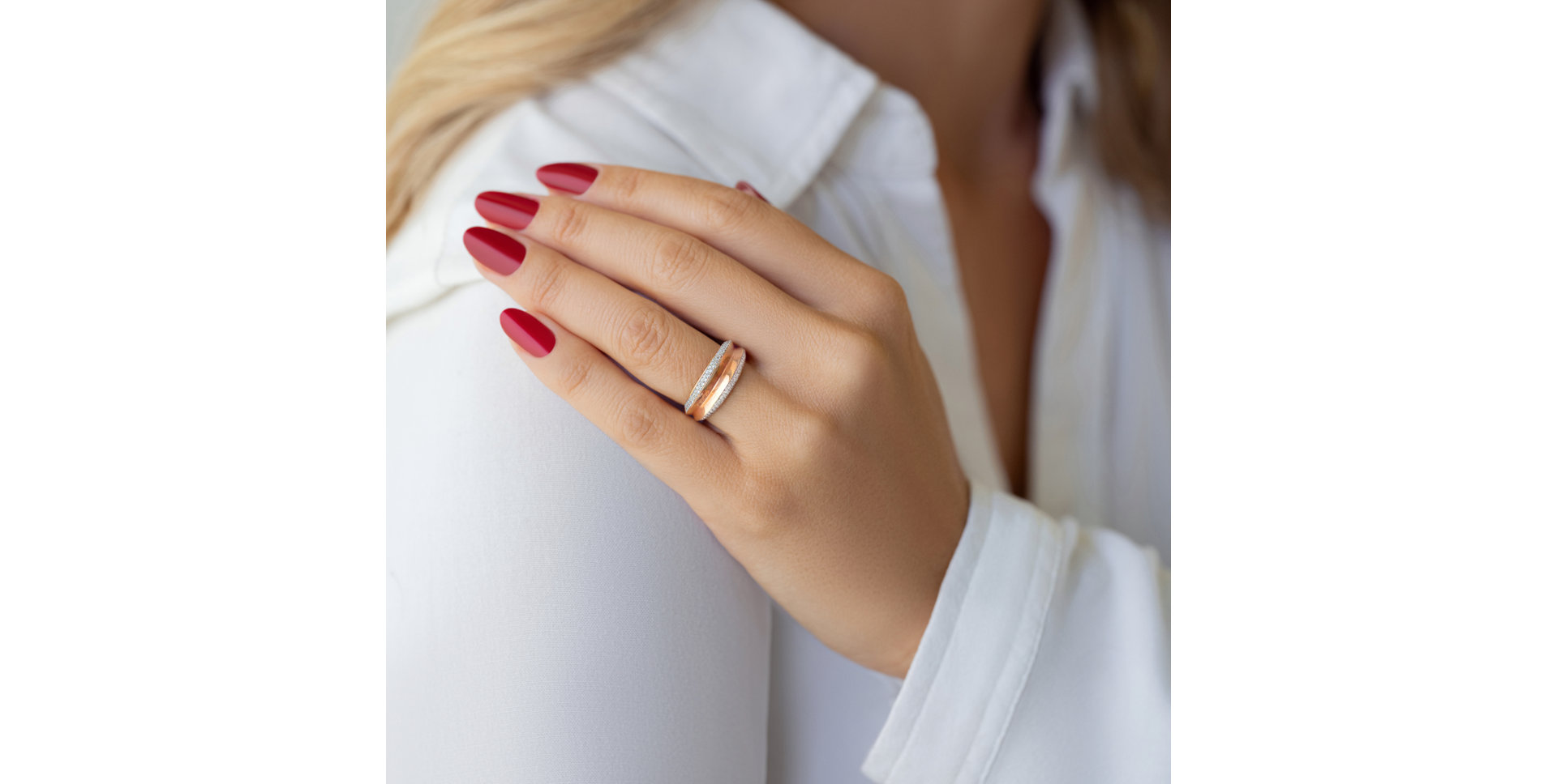 Prsteň s diamantmi Parker