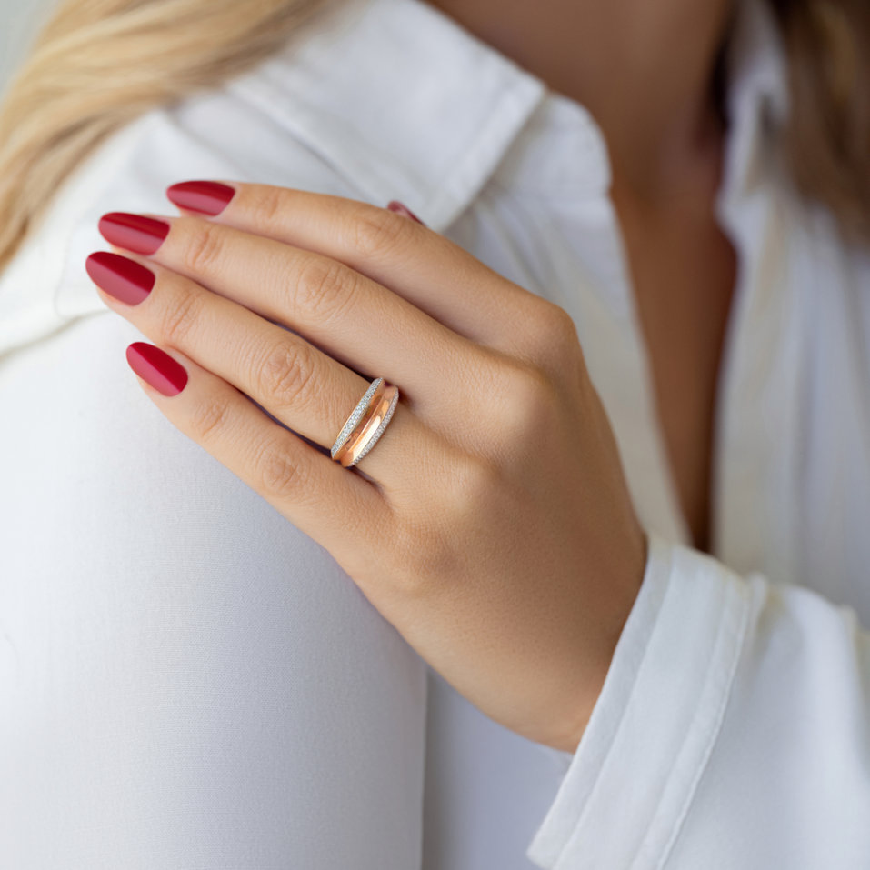 Prsteň s diamantmi Parker