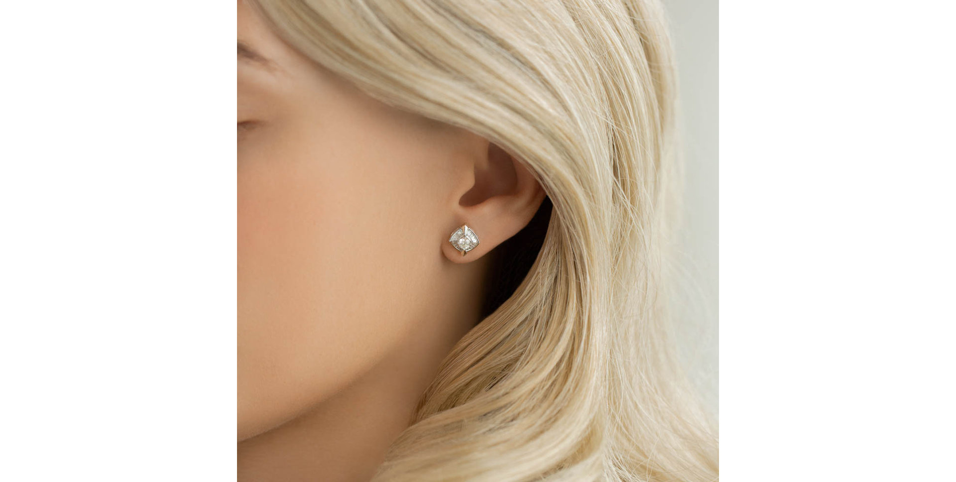 Náušnice s diamantmi Ambrose