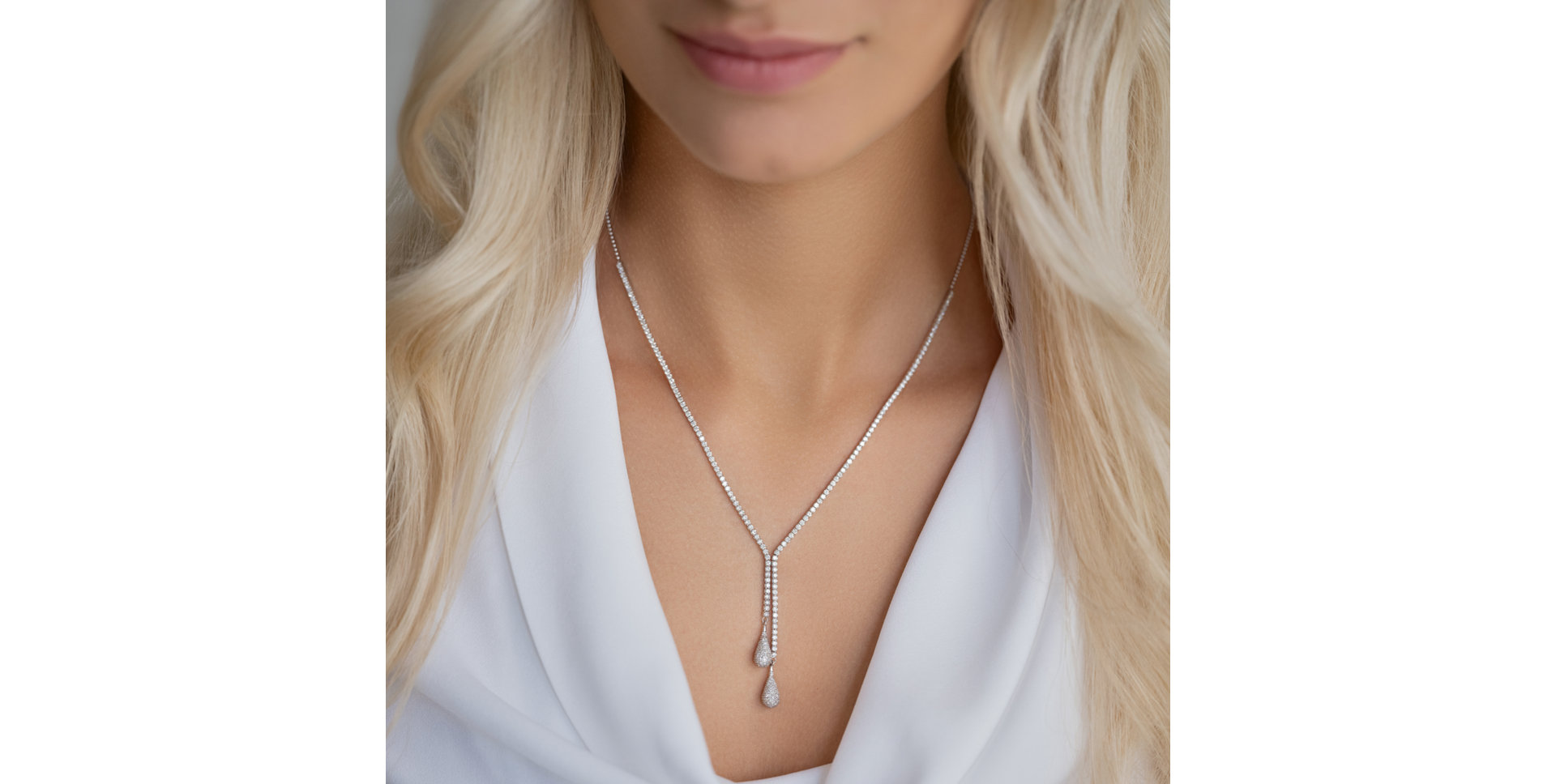 Náhrdelník s diamantmi Monumental Symphony