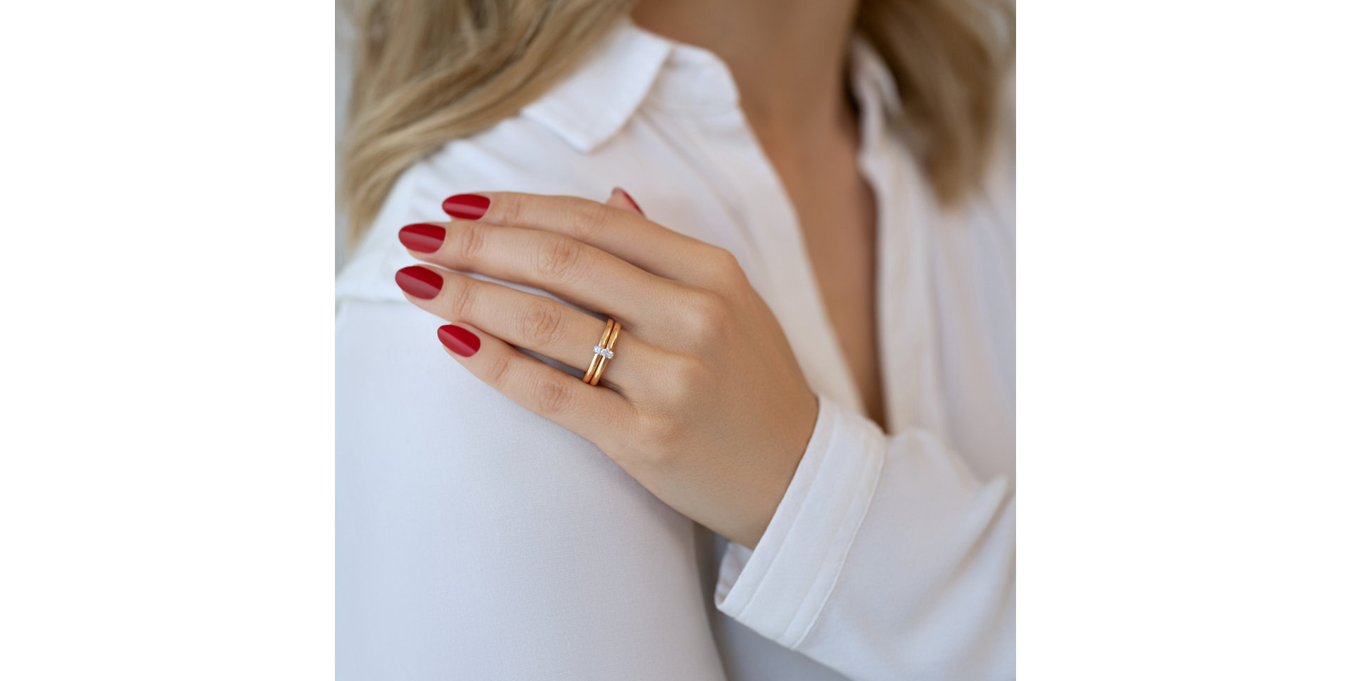 Prsteň s diamantmi Cosmic Horizon