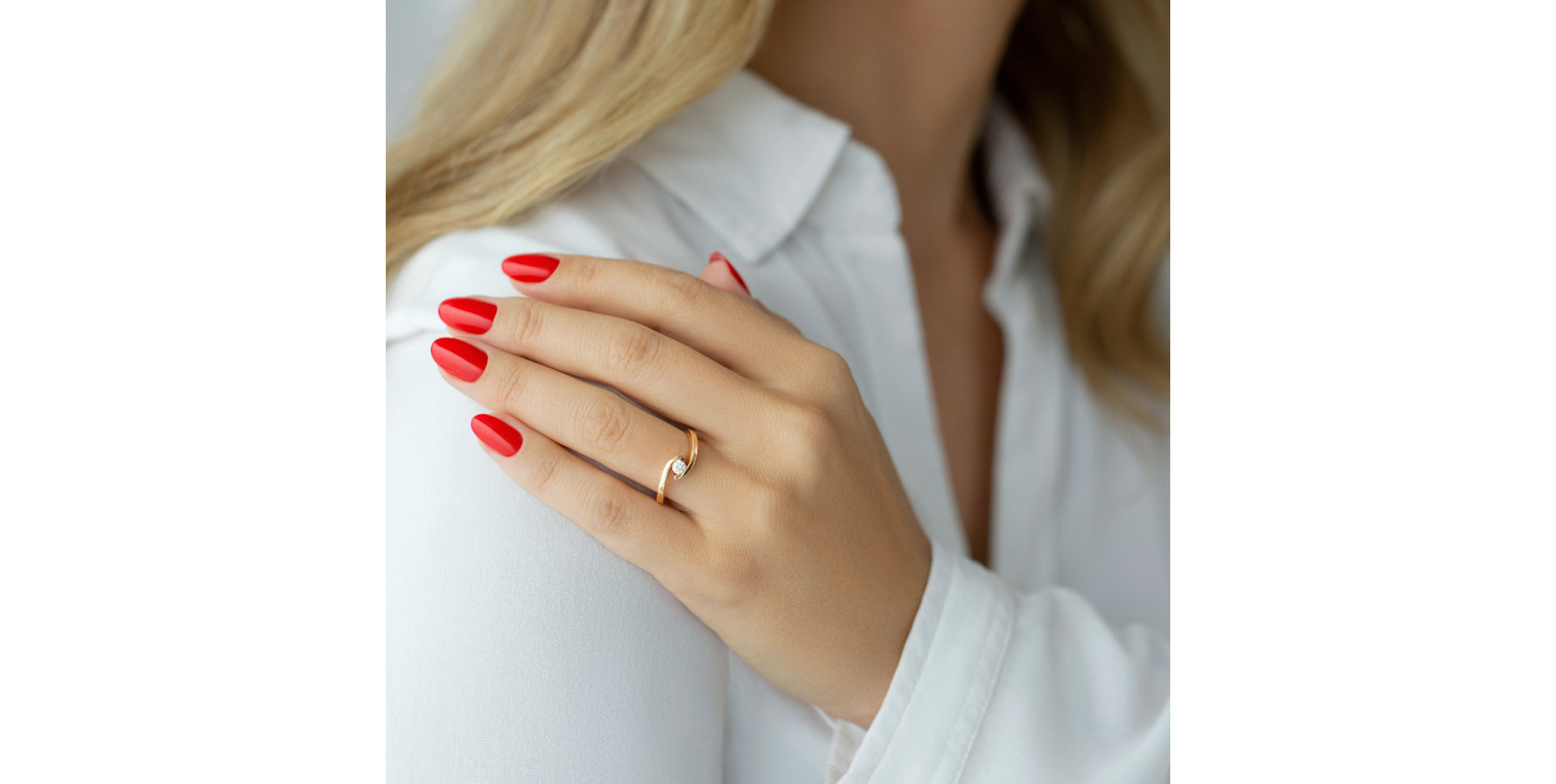 Prsteň s diamantom Ramsay