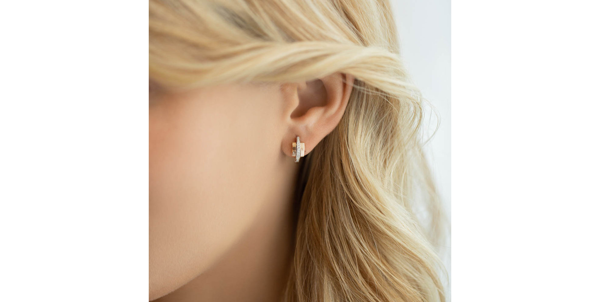 Náušnice s diamantmi Ryder