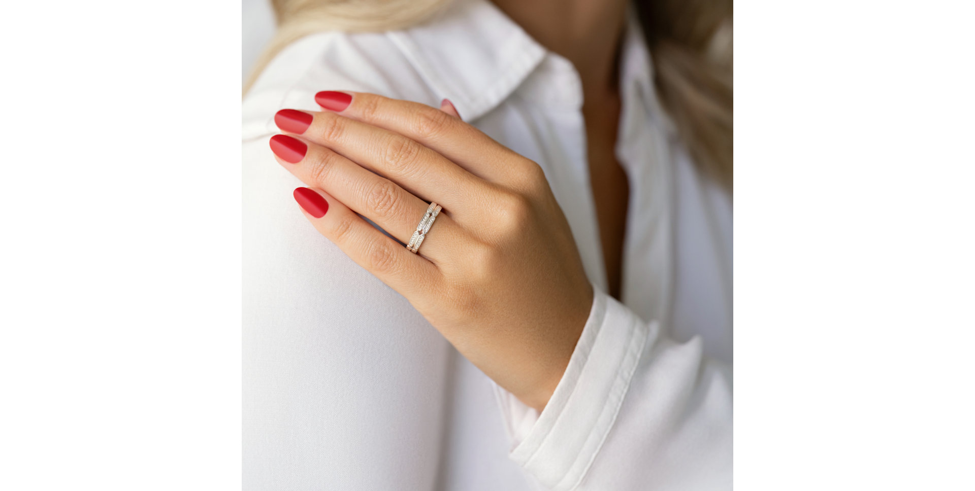 Prsteň s diamantmi Century Love