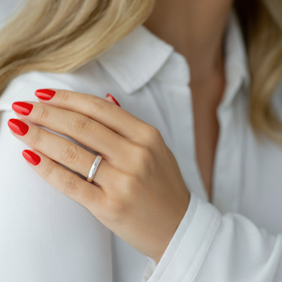 Prsteň s diamantmi Hailee