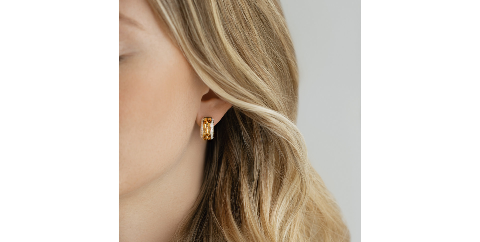 Náušnice s diamantmi Ephemeral Glow