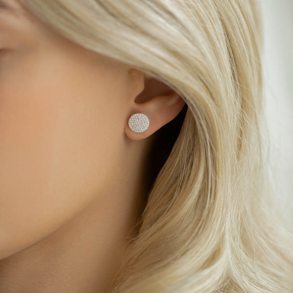 Náušnice s diamantmi Sigrathe