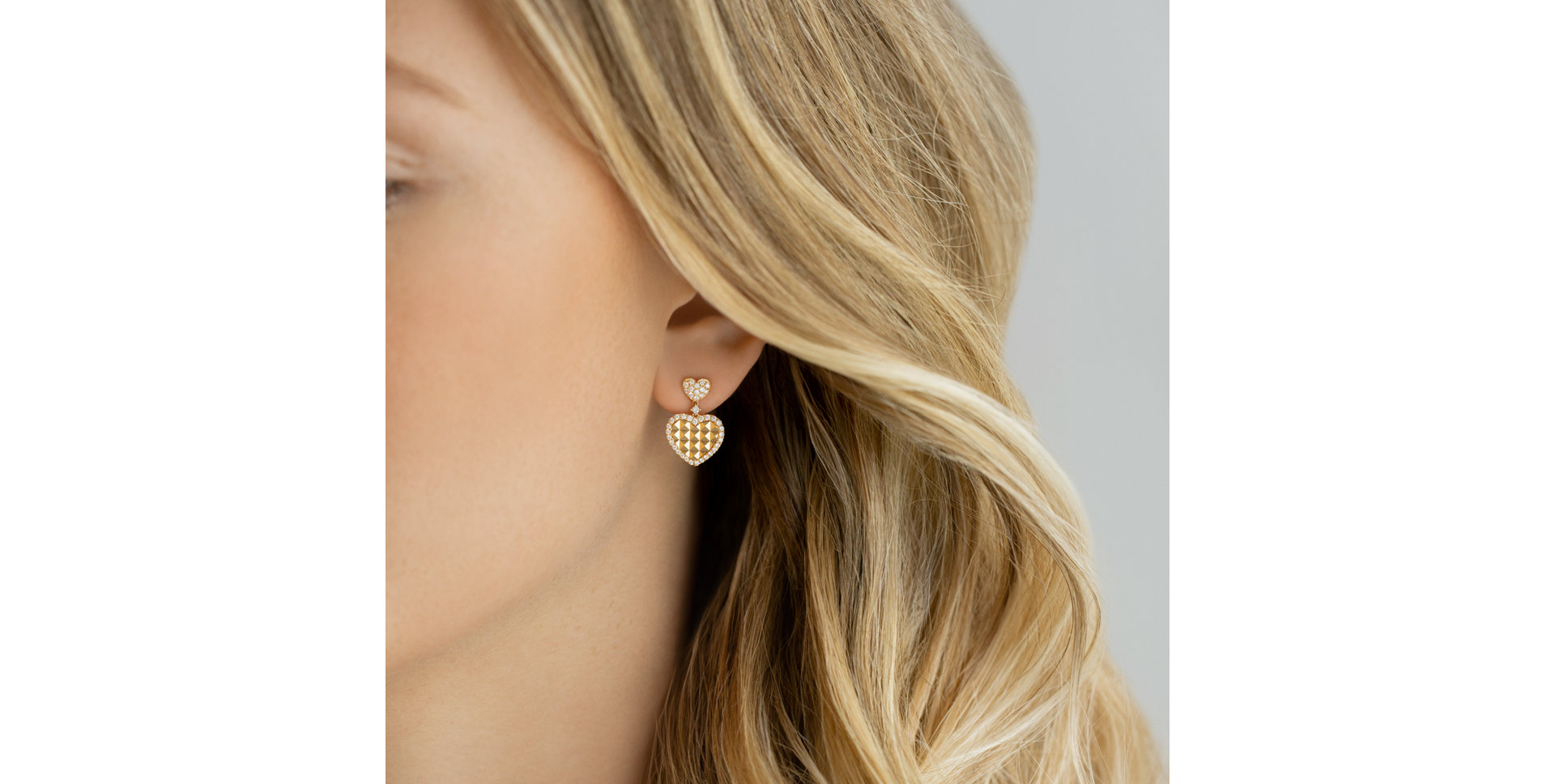 Náušnice s diamantmi Lover's Light