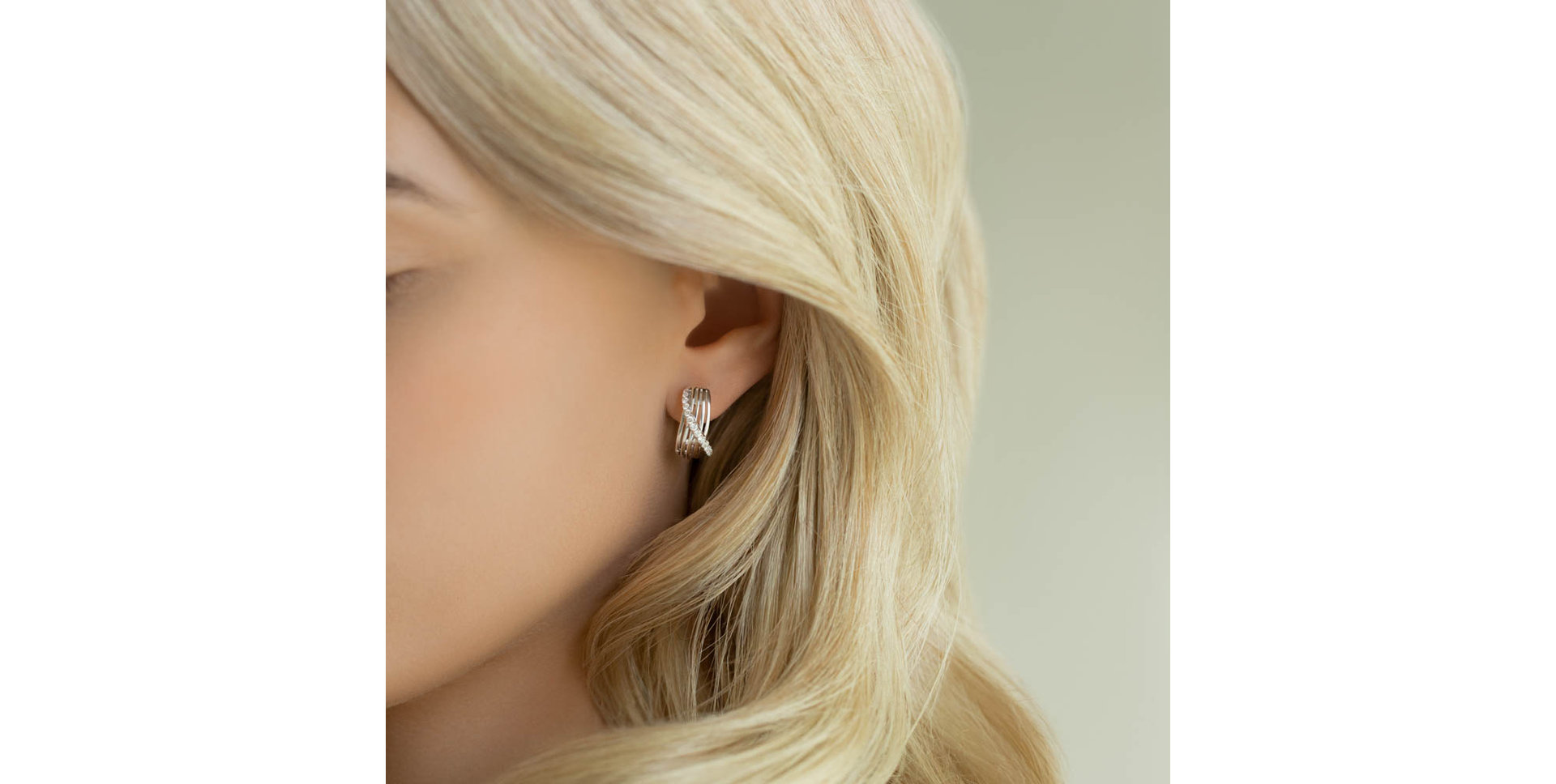 Náušnice s diamantmi Morwenna