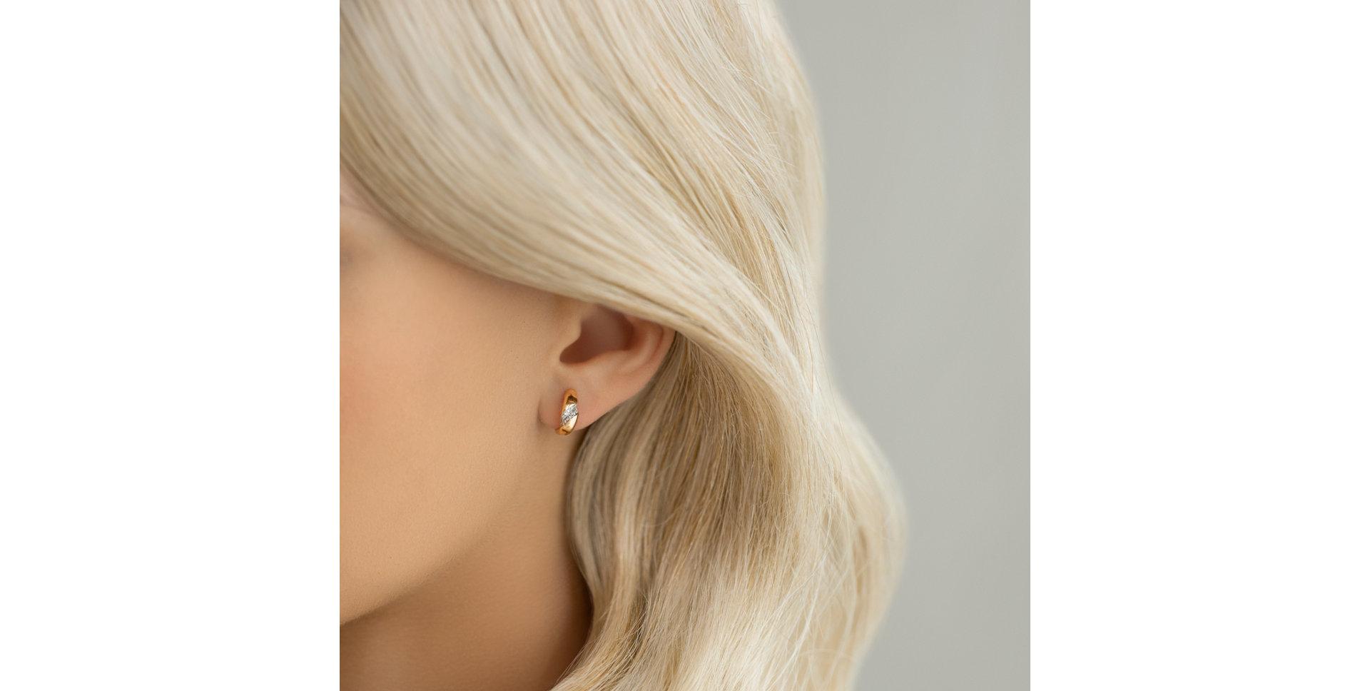 Náušnice s diamantmi Mya