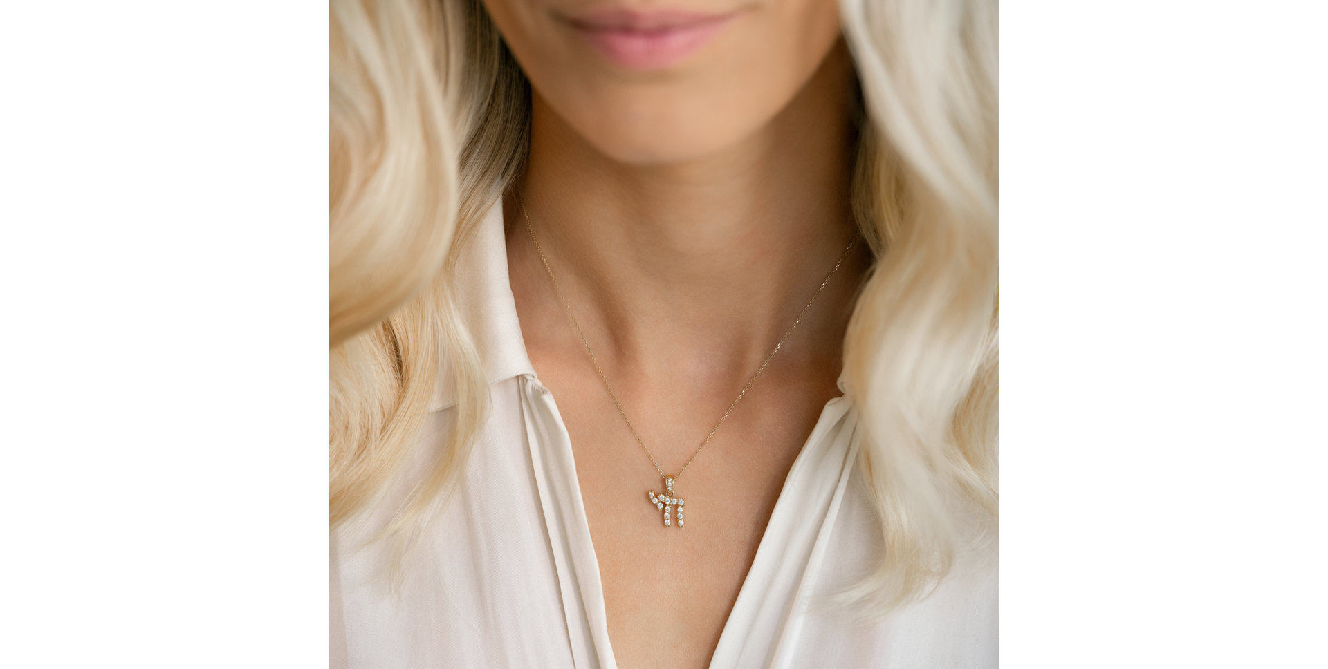 Prívesok s diamantmi Decorative Pendant
