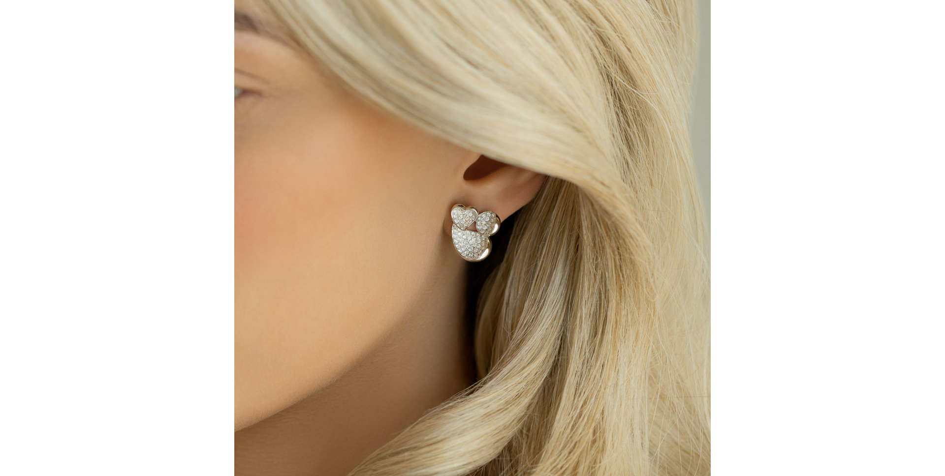 Náušnice s diamantmi Morpheus Touch