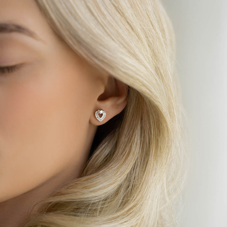 Náušnice s diamantmi Bittersweet Tango