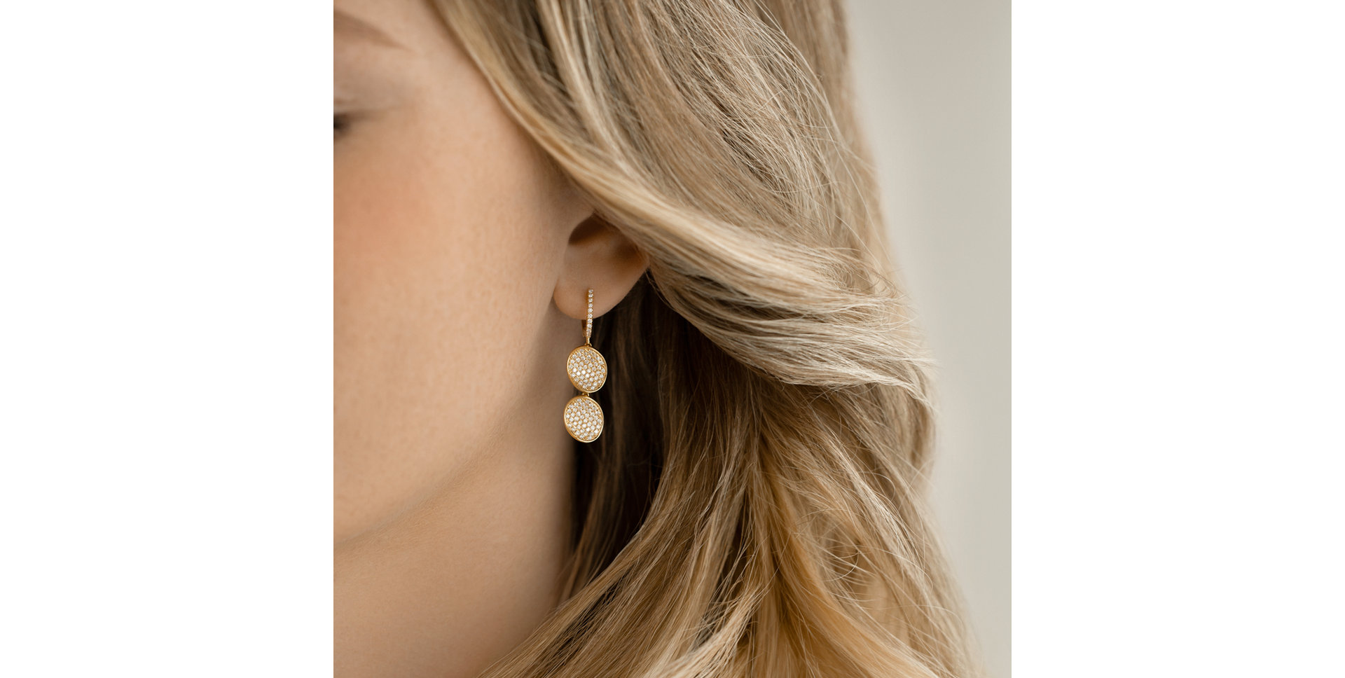 Náušnice s diamantmi Glamorous Grace