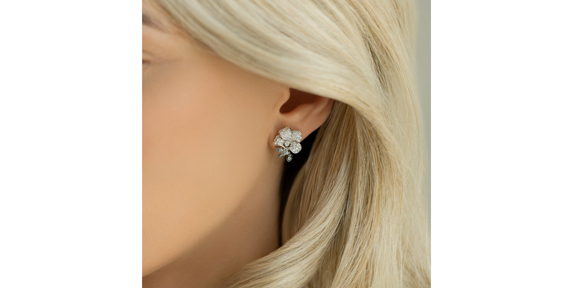 Náušnice s diamantmi a granátom Summers Dream