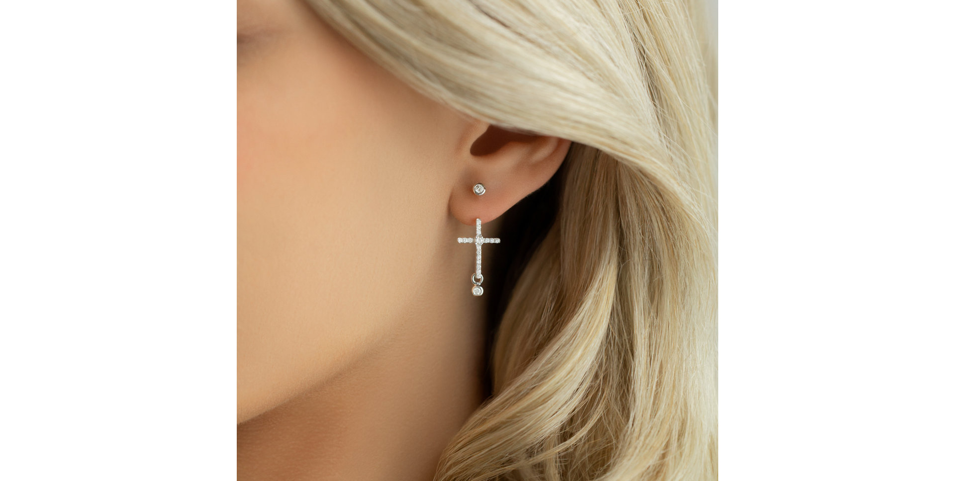 Náušnice s diamantmi Charmian