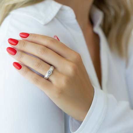 Prsteň s diamantmi Amazing Planet