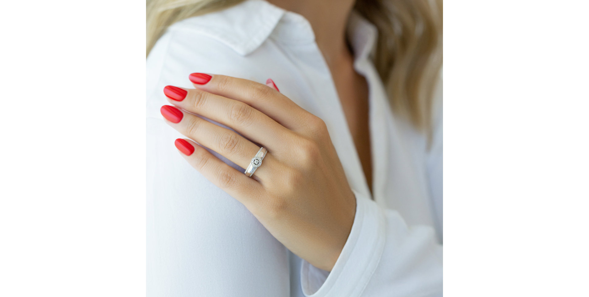 Prsteň s diamantmi Amazing Planet