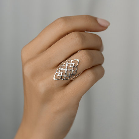 Prsteň s diamantmi Folk Treasure