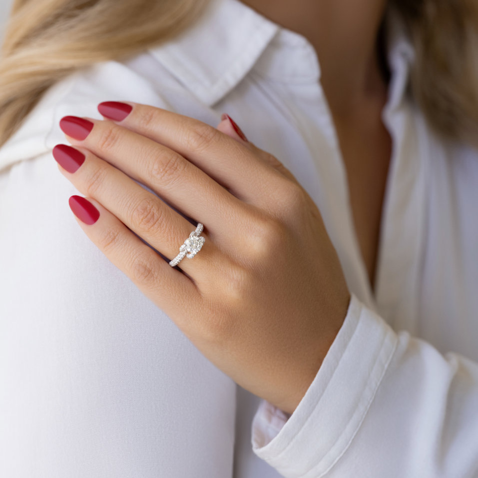 Prsteň s diamantmi Countess Star