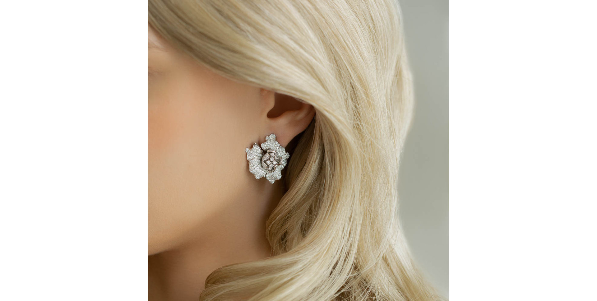 Náušnice s diamantmi Glacier Magic