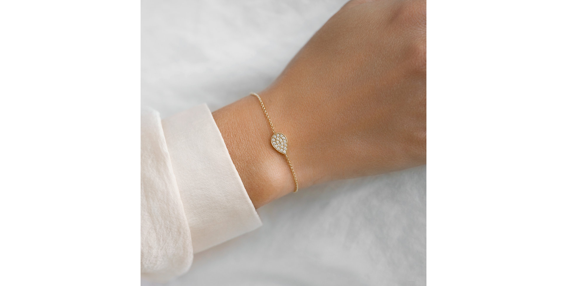 Náramok s diamantmi Shiny Skyline